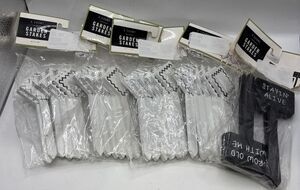 Horizon Garden Stakes Mini 6pk- Lot of 5, 4 White & 1 Black Packs New